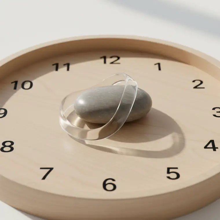 Ilustracja osoby planującej czas zadania kreatywnego na tablicy, pokazująca rozbicie projektu i brak danych historycznych jako wyzwanie