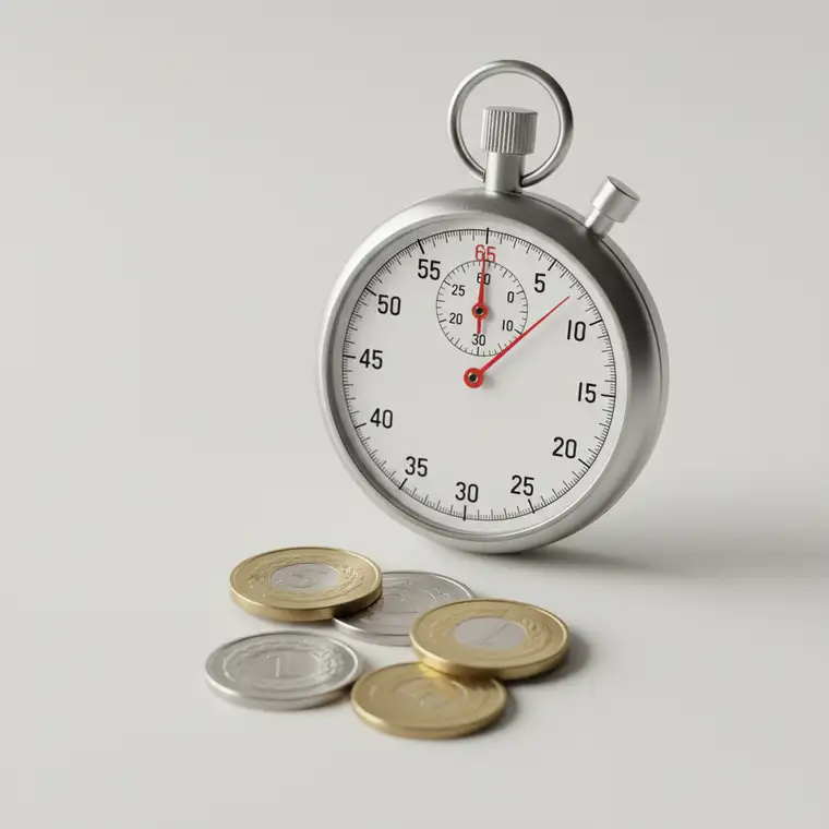 Osoba pracująca z domu w 2026 roku w Polsce przy biurku, analiza kosztu jednej godziny rozproszeń w pracy home office