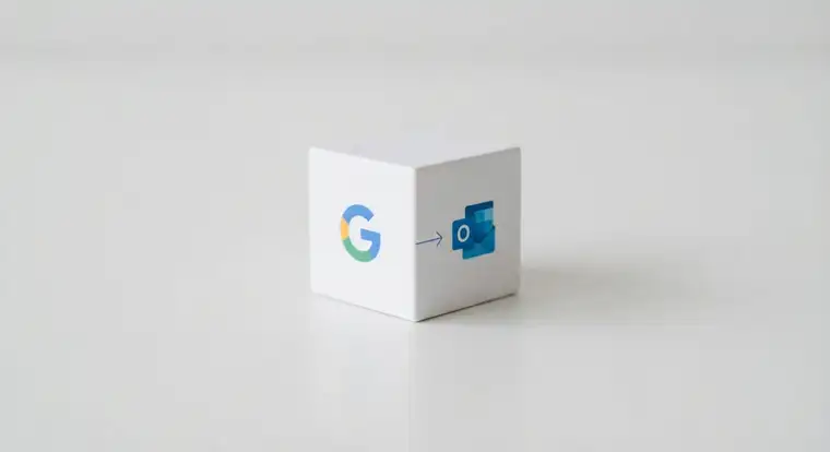 Synchronizacja Kalendarza Google z Outlook przez subskrypcję ICS i widok wydarzeń w dwóch kalendarzach w Outlooku